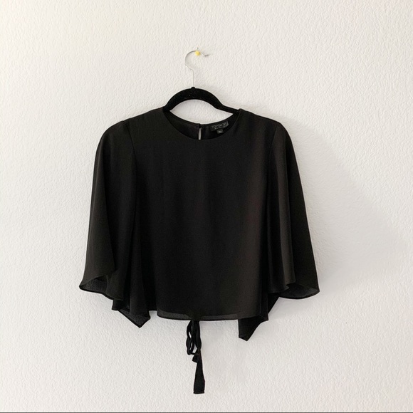 Chic Backless Blouse - Picture 3 of 5